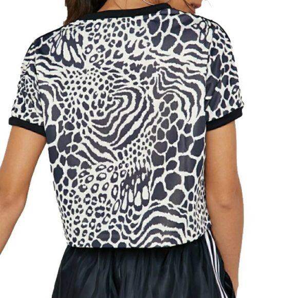 NWT adidas 3-stripe crop top XS - Picture 5 of 6